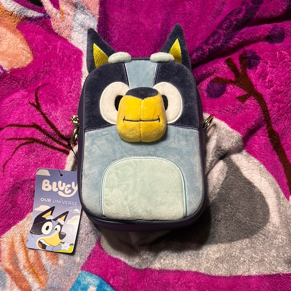 Her Universe Blue and Yellow Crossbody Bag